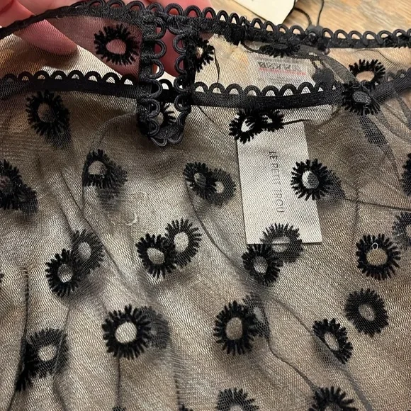 Anthropologie Le petit TROU noir high waisted brief panty size large new wtag - Picture 5 of 8